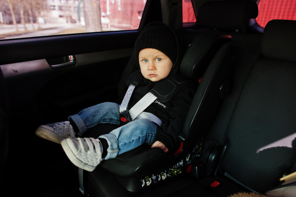 Baby sit in a car seat